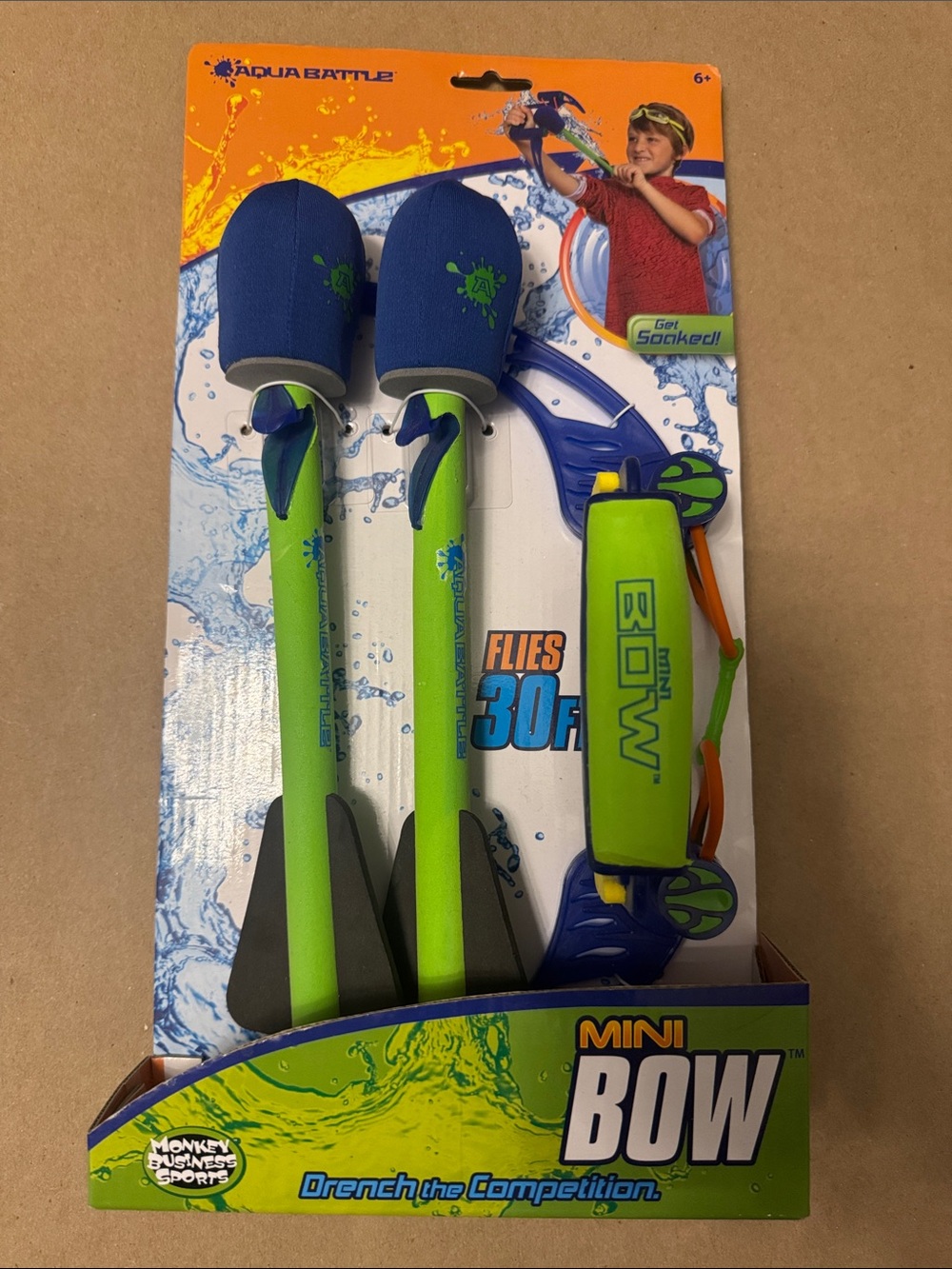 Mini Bow Toy Water Soak